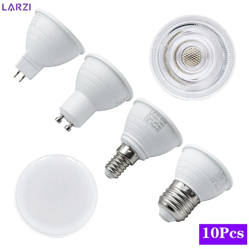 Decor Lighting Hours - 10 個 LED 電球 E27/E14 MR16