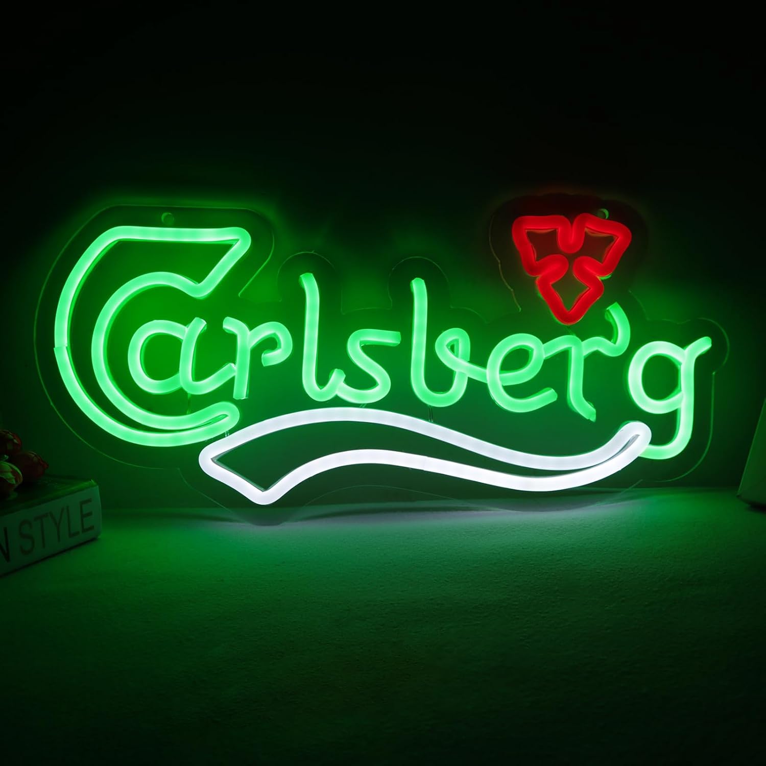Restaurant Lighting Decoration - ビールネオンサインビジネスUSB LEDライトティキバーガーデンレストランキッチン家の装飾誕生日ギフトアートウォールライト