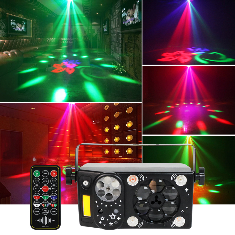 Lighting Effect Home Decor - HCWE LED 7in1 マジックボール パーティーライト ディスコボール