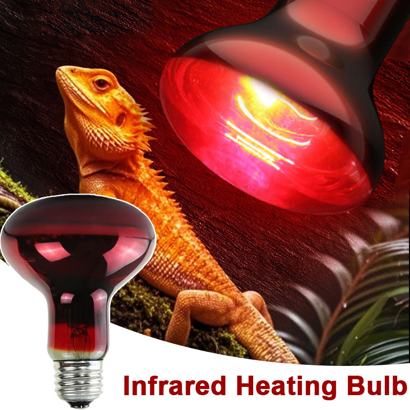 爬虫類用ヒートランプ 100V/220V 赤外線電球 ペット - Gecko Lighting & Decor のレビューと価格