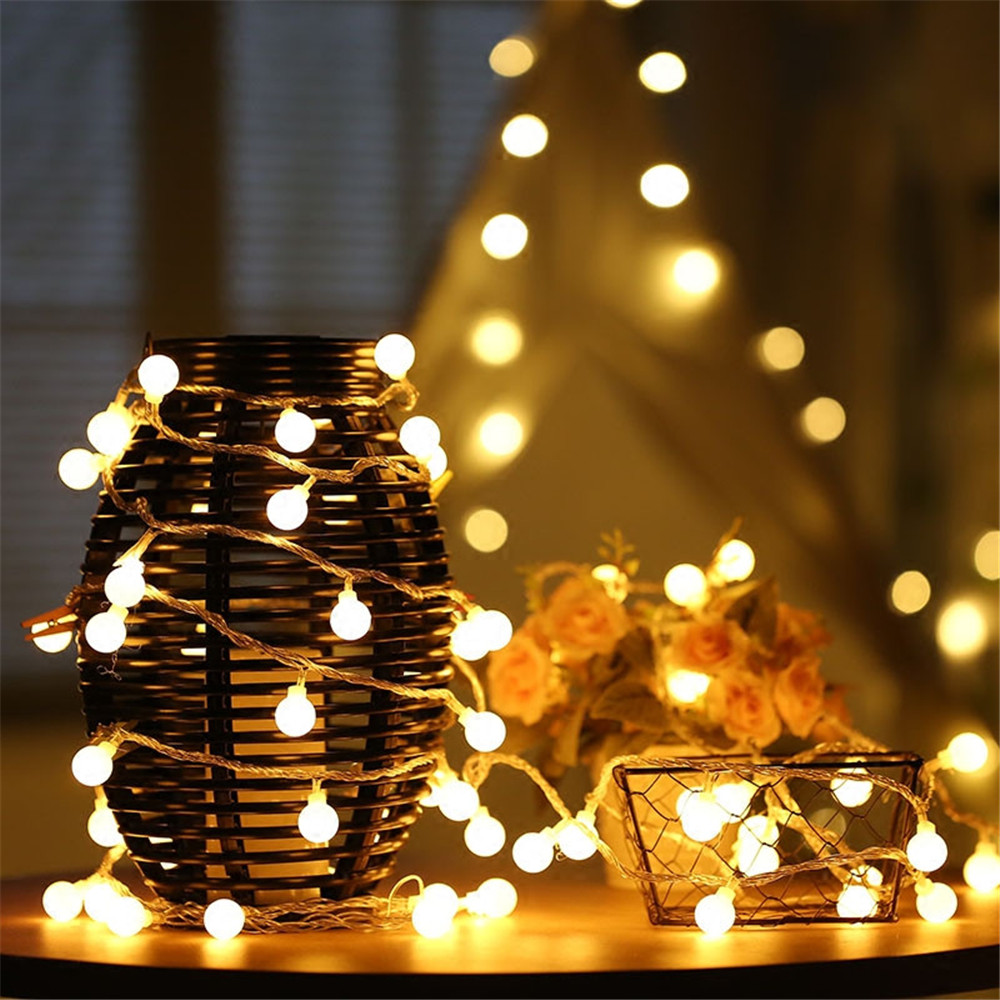 3-10M ソーラー/USB/バッテリー式ストリングライト、 - Lighting Decor Outdoor のレビューと価格