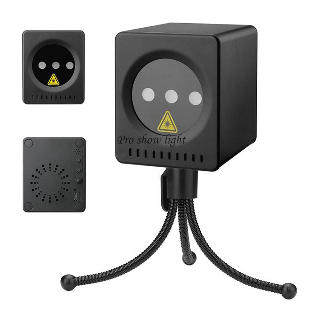 ミニポータブルDJライト,充電式rgb,サウンドプロジェクタ - Lighting Effect Home Decor のレビューと価格