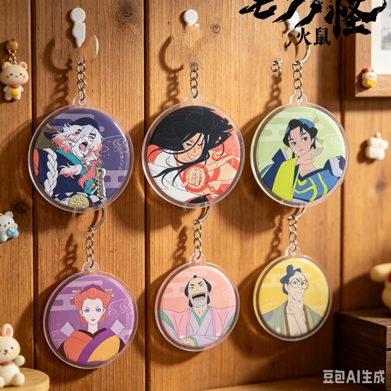お土産アニメもののけアクリルペンダントキーホルダー 6 セン - Decor Lighting Phone Number のレビューと価格