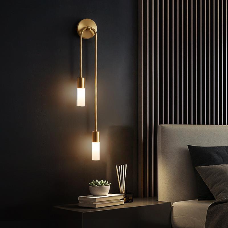レトロ背景リビングルーム通路寝室ランプベッドサイド北欧クリエ - Decor Lighting & Decor Fires のレビューと価格