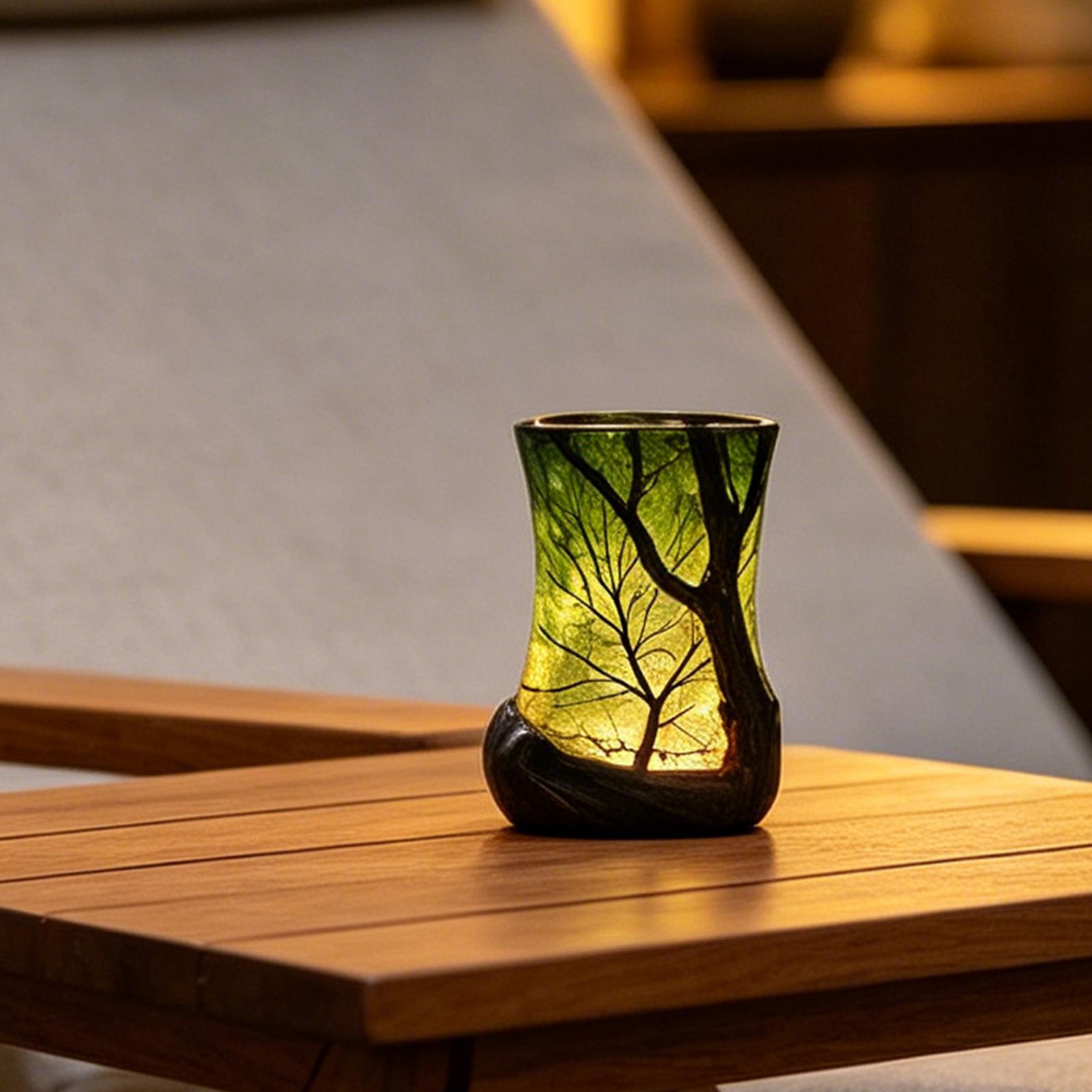 ベッドサイドテーブルランプ フォレストナイトライト 装飾的な - Decor Lighting & Decor Fires のレビューと価格
