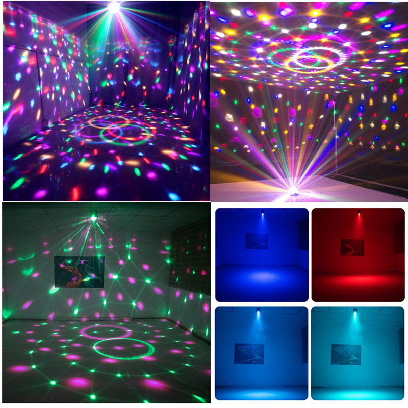 パーティーライト Dj ディスコボールライト音声制御ストロボ - Lighting Effect Home Decor のレビューと価格