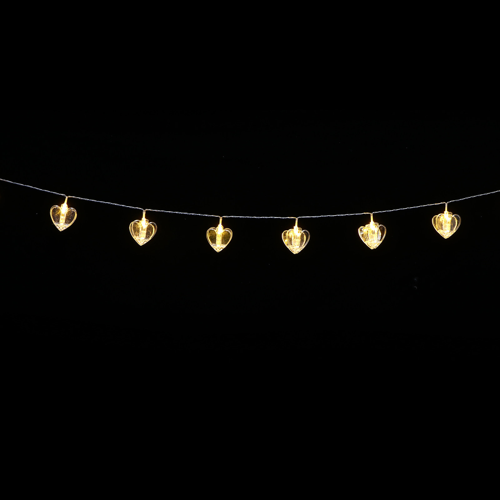 1セット LEDハート型フォトクリップストリングライト 電池 - Lighting Room Decor Photo のレビューと価格