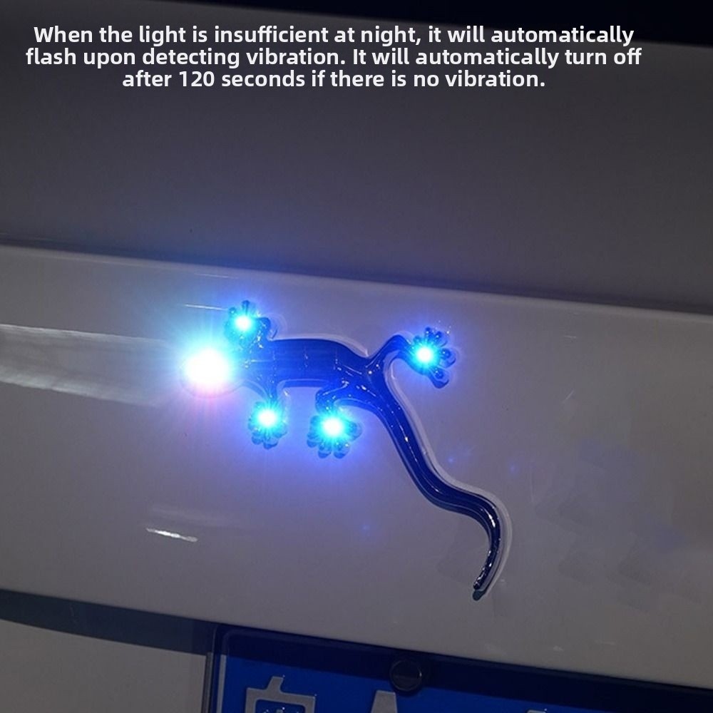 新しいヤモリ型ソーラー警告灯太陽光発電防水ヤモリLEDライト - Gecko Lighting & Decor のレビューと価格