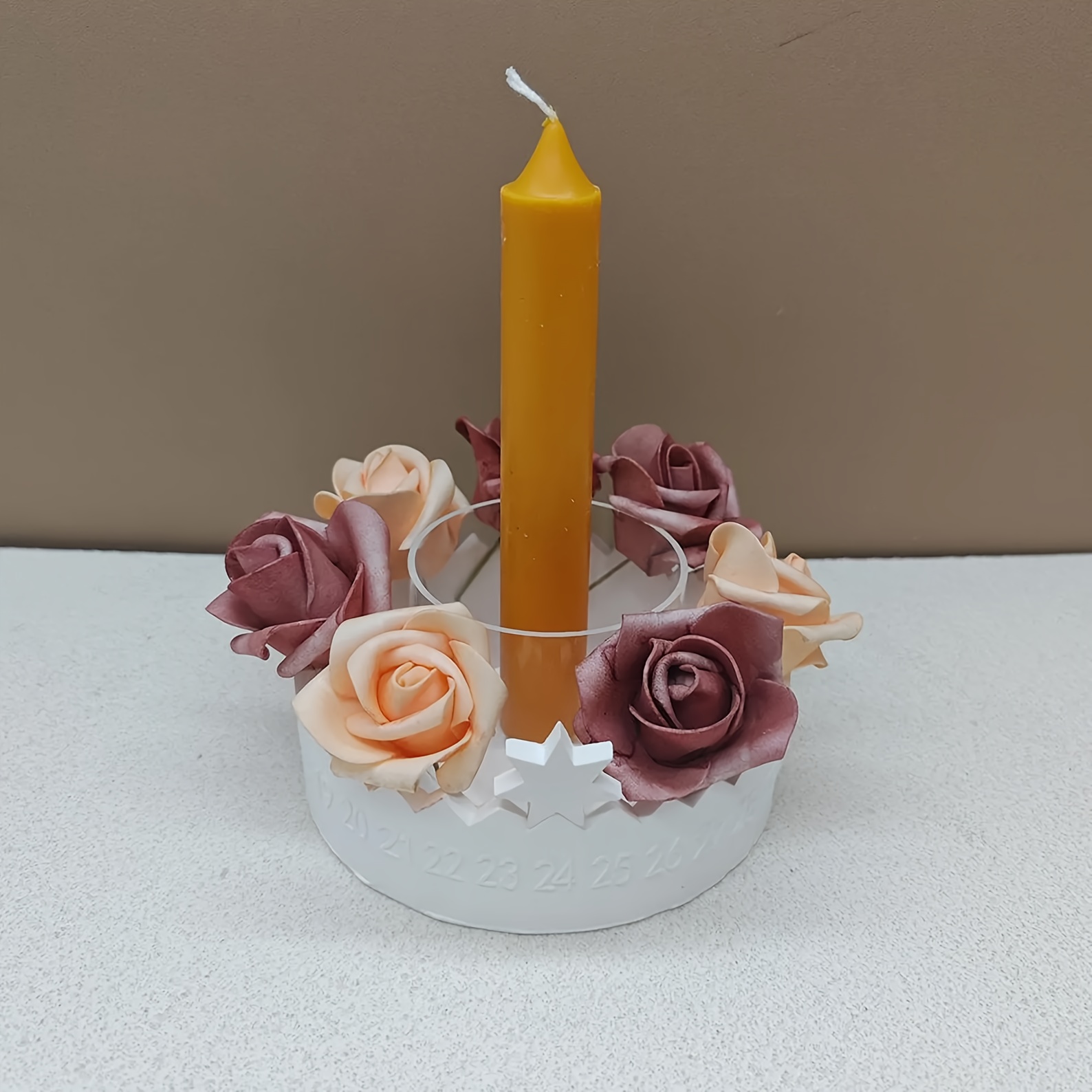 1セット アドベントカレンダー シリコンモールド - カウン - Candle Holder Set のレビューと価格