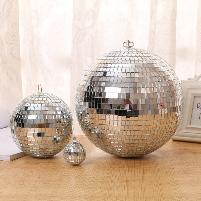 ディスコミラーボールパーティー光沢のあるボールクリスマス装飾 - Lighting Effect Home Decor のレビューと価格
