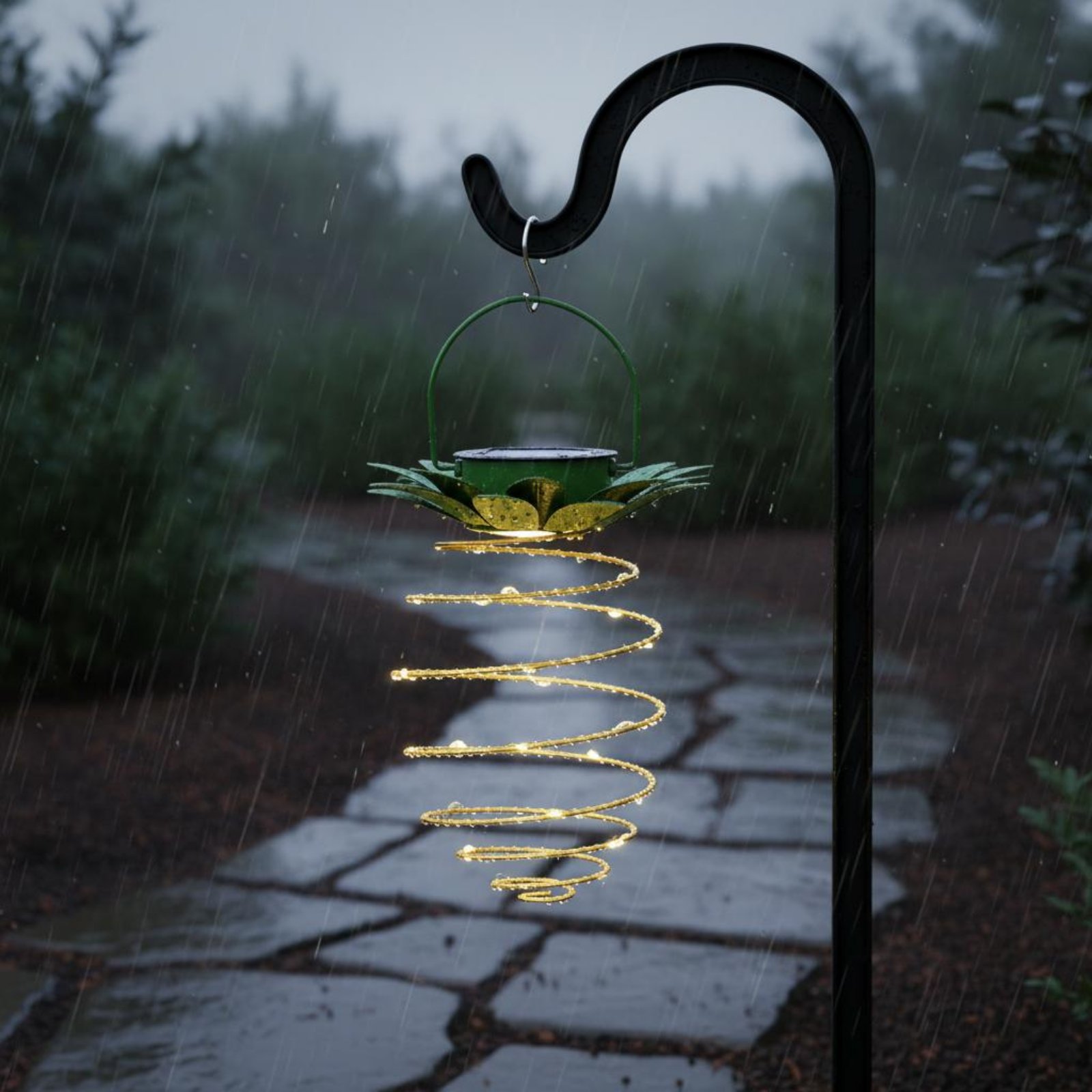 2個入り ソーラーパイナップルランプ 防水パイナップルハンギ - Lighting Decor Outdoor のレビューと価格