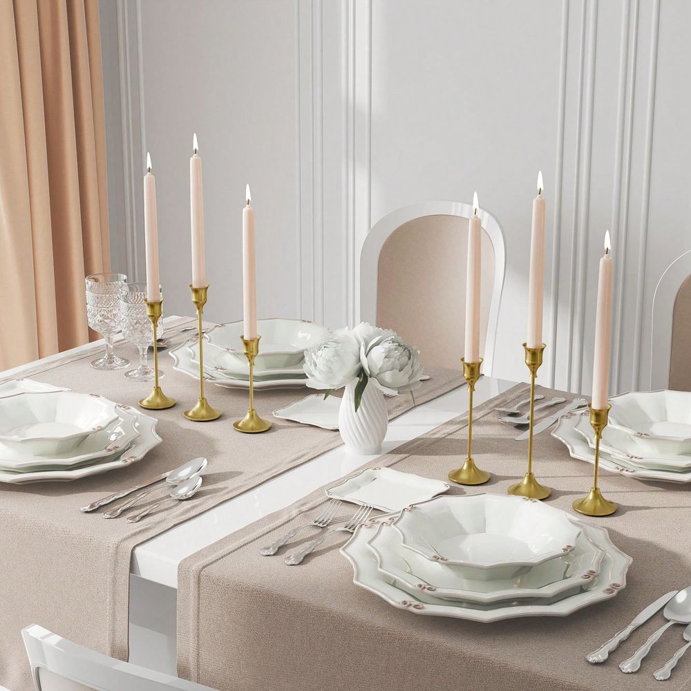 高品質キャンドルホルダー6個セット、ロマンチックなレセプショ - Candle Holder Set のレビューと価格