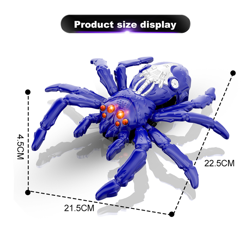 リモコン動物おもちゃ 壁登りヤモリ/クモ 360度回転 LE - Gecko Lighting & Decor のレビューと価格