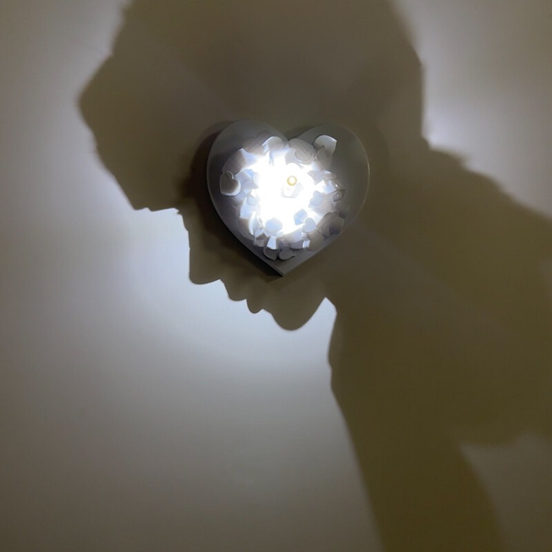 ドロップシッピング 3Dライトシャドウナイトライト アンビエ - Room Decor Lighting Lamp のレビューと価格