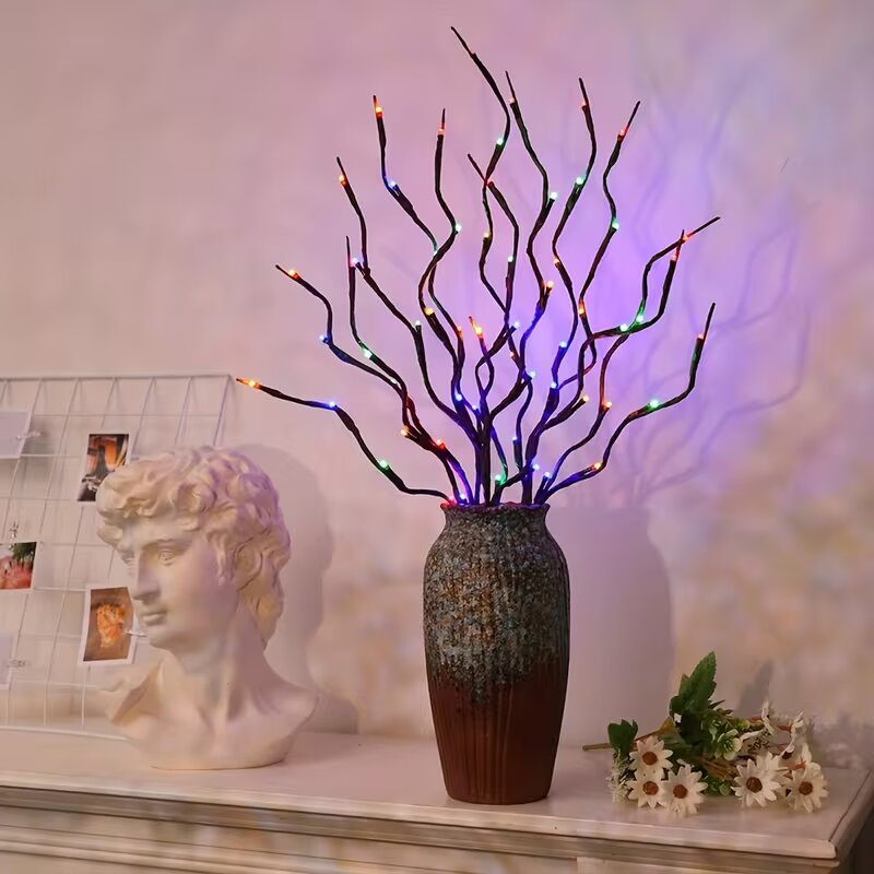 1/2PC 20LED 桜の枝ライト屋内屋外ホームデコレーシ - Lighting Decor Outdoor のレビューと価格