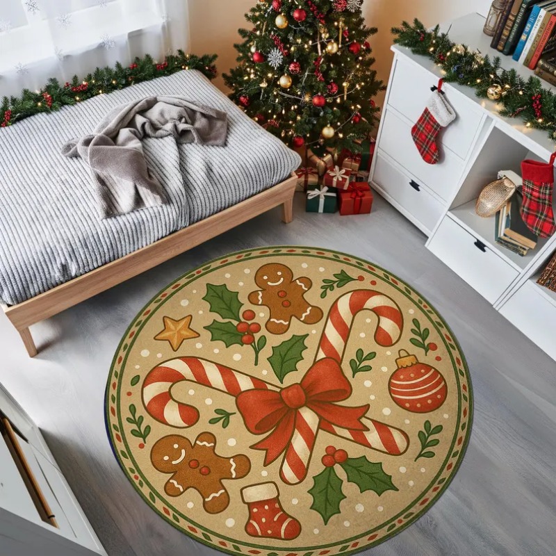 3D クリスマス村ラグ 冬の雪の街カーペット 居心地の良いホ - Bathroom Lighting Decor Ideas のレビューと価格