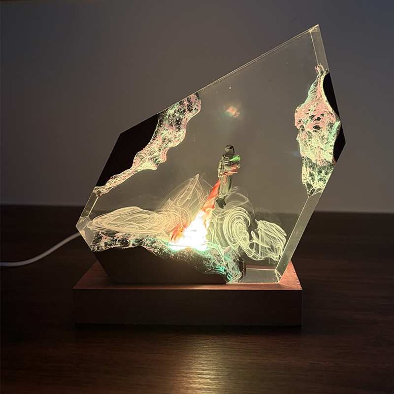 SFアニメフィギュア生物樹脂製テーブルライトクリエイティブア - Lighting Decor Wedding のレビューと価格