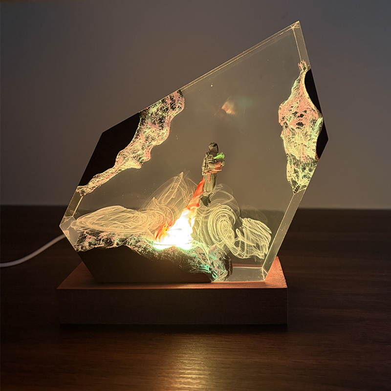 SFアニメフィギュア生物樹脂製テーブルライトクリエイティブア - Lighting Decor Wedding のレビューと価格