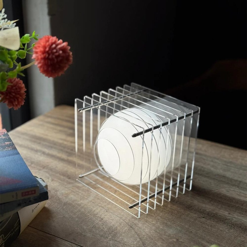 DIY ムーンランプ アクリル千層ランプ デスクトップ装飾  - Room Decor Lighting Lamp のレビューと価格