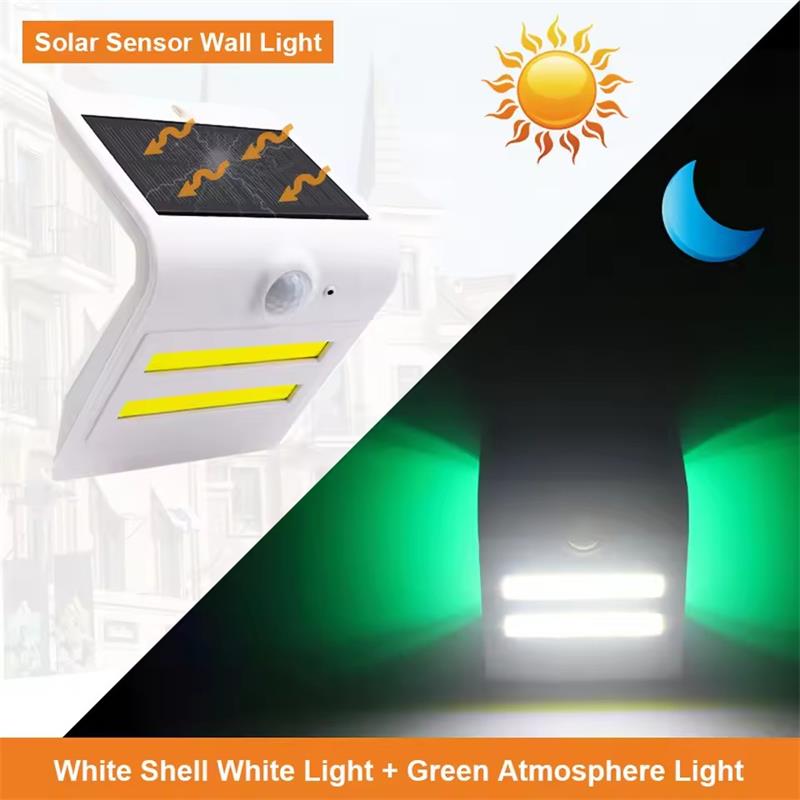 COB LED ソーラーウォールライト小型モーションセンサー - Decor Lighting Hours のレビューと価格