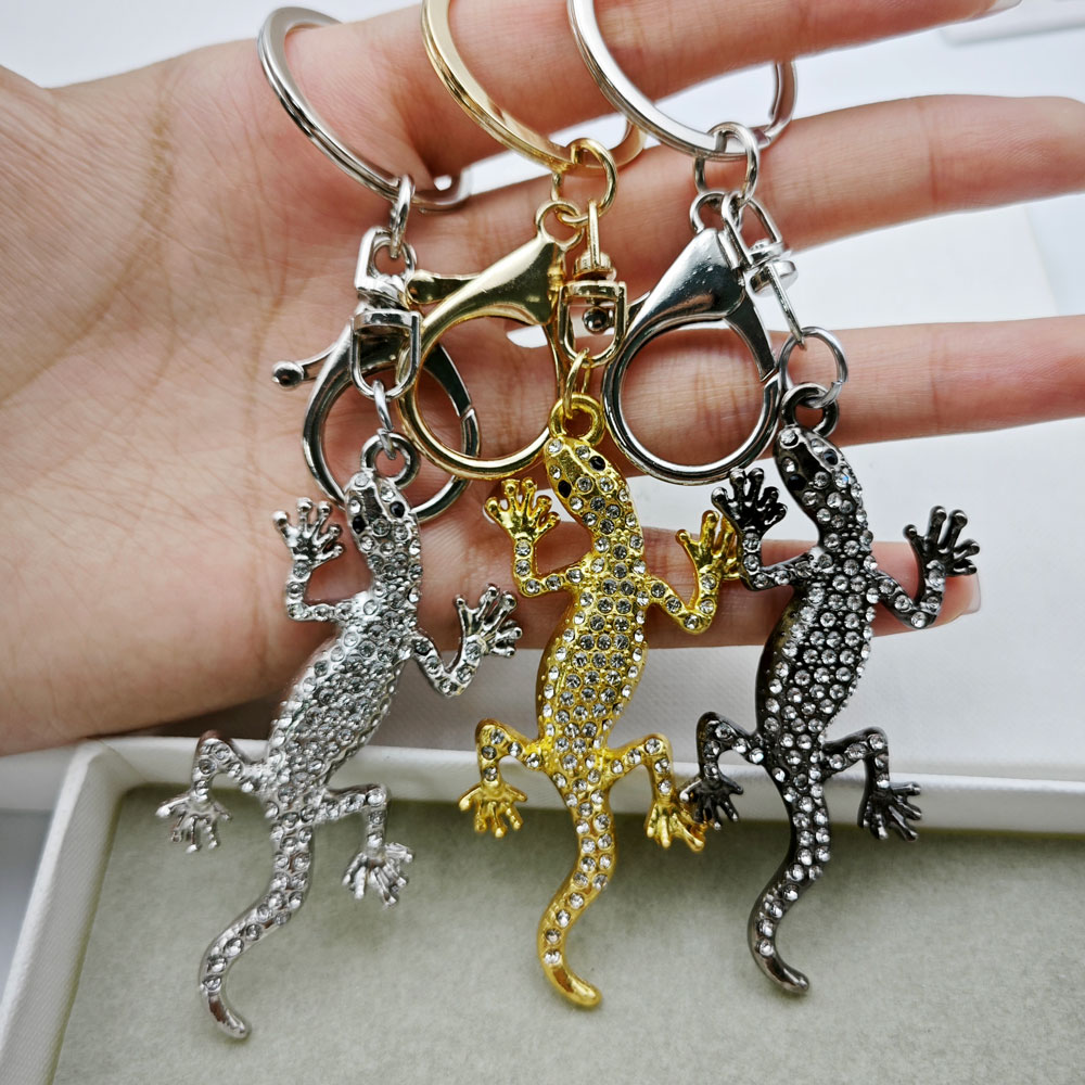 オリジナリティ 3D 金属ヤモリトカゲキーホルダーバックパッ - Gecko Lighting & Decor のレビューと価格