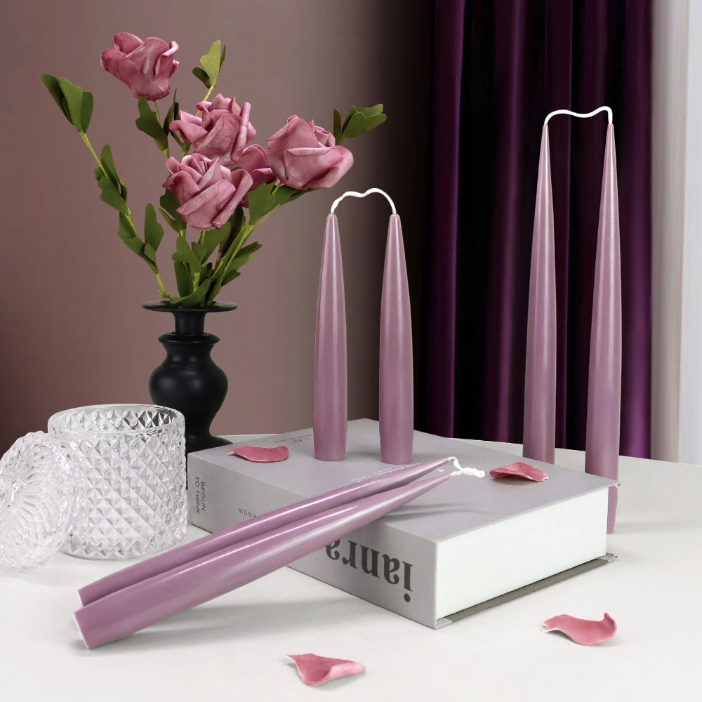 ダブル尖った柱キャンドルアクリルモールド接続シリンダーキャン - Candle Holder Set のレビューと価格