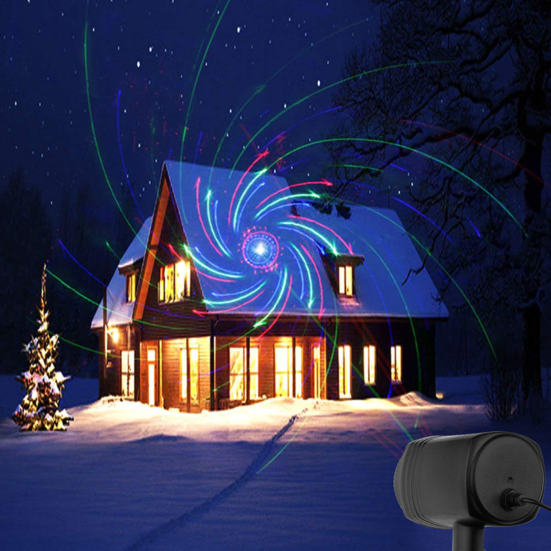 20パターン中庭投影ライトRGBクリスマスライト屋内ランプリ - Lighting Effect Home Decor のレビューと価格