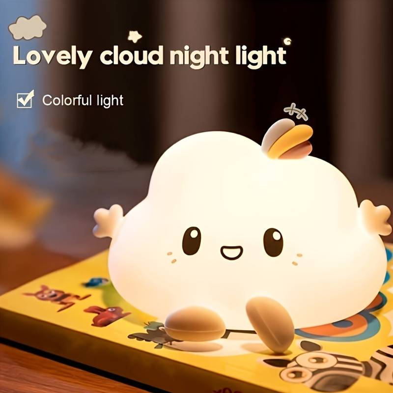 クラウドナイトライト、タッチコントロール調光、充電とタイマー - Decor Lighting & Decor Fires のレビューと価格