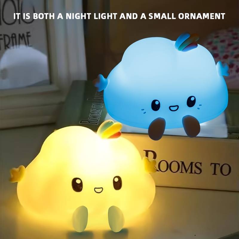 クラウドナイトライト、タッチコントロール調光、充電とタイマー - Decor Lighting & Decor Fires のレビューと価格